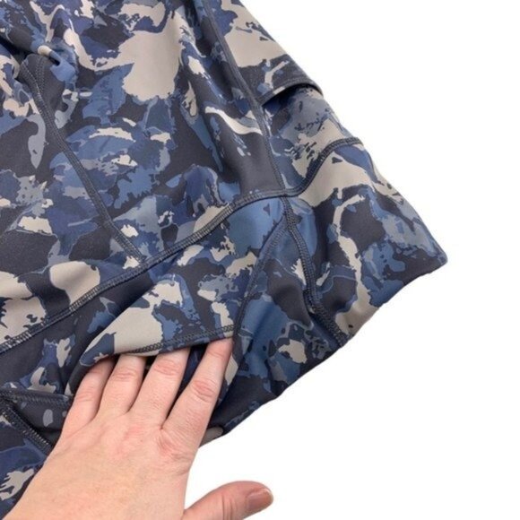 Duluth Noga Sculpting Blue Leggings Stash Pockets - Picture 5 of 9